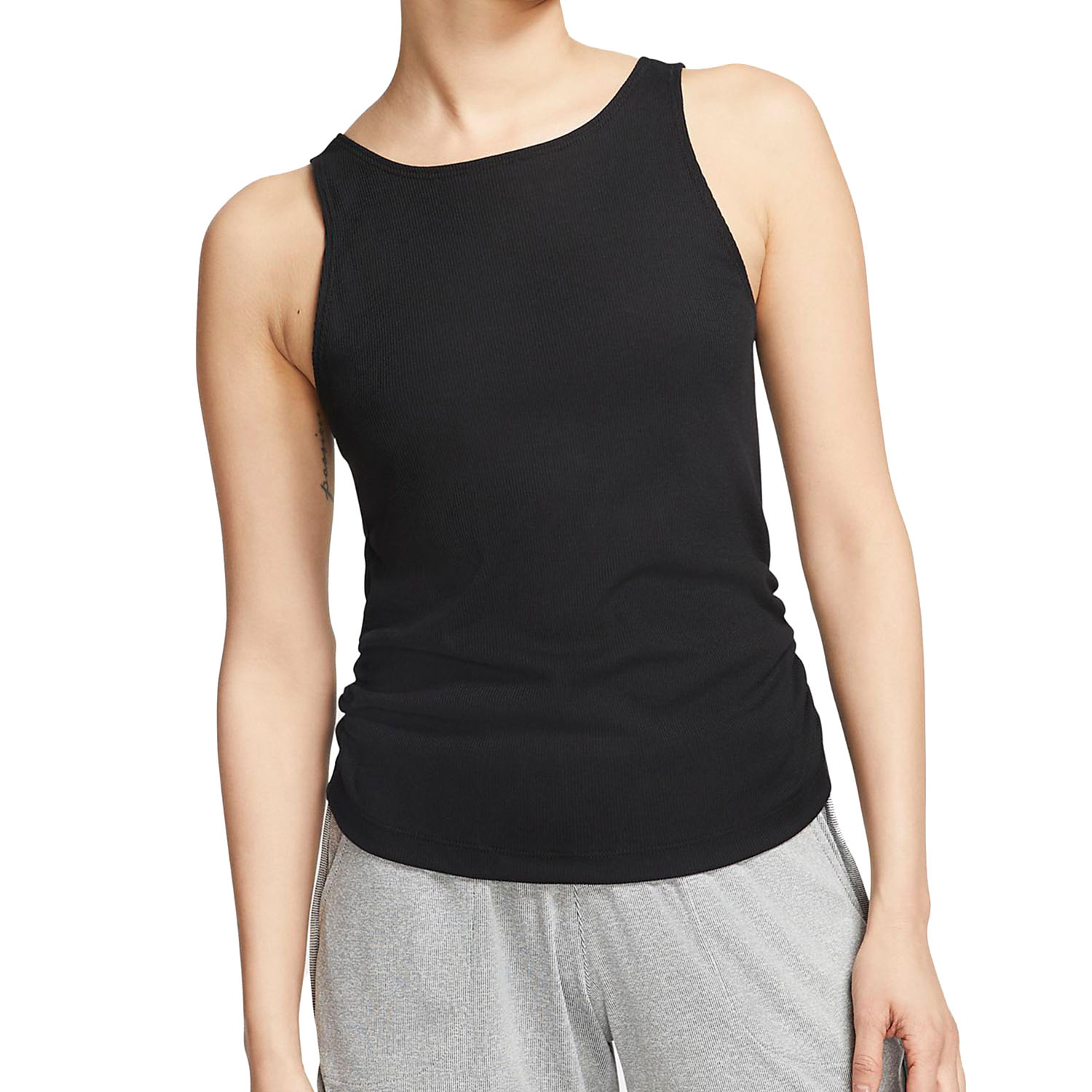 Nike/耐克正品夏季新款YOGA RUCHED 女子舒适背心健身瑜伽CJ4218 - 图3