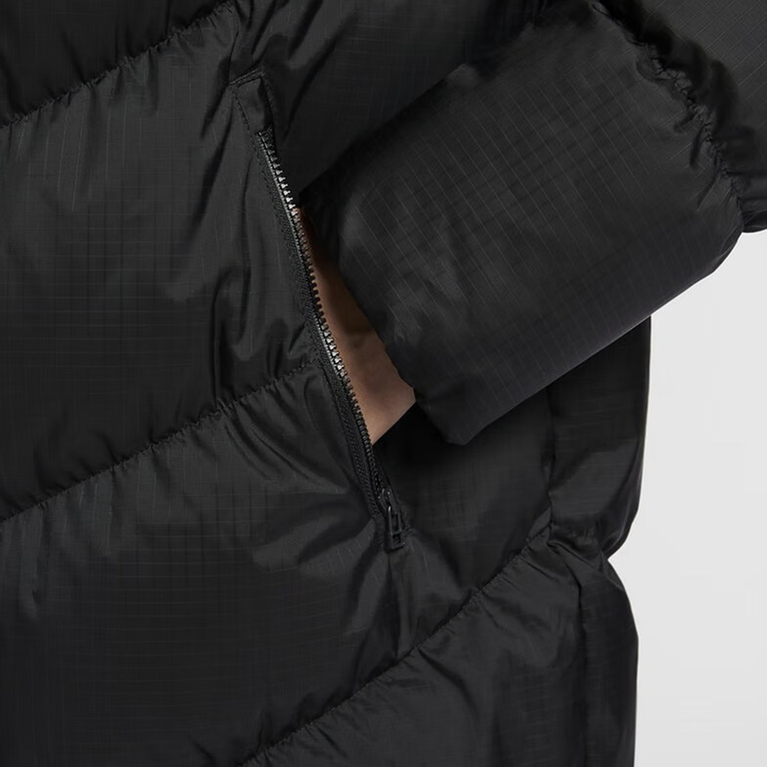 Nike/耐克正品STORM-FIT女士保暖长款休闲羽绒服HF7894-010 - 图2