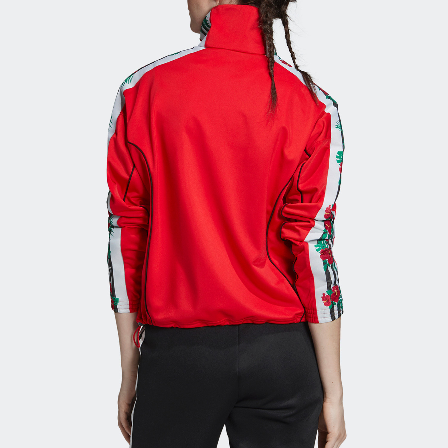 Adidas/阿迪达斯官方正品三叶草女士复古宽松立领运动外套EH8726,淘宝优惠券,粉丝福利购,淘宝优惠卷