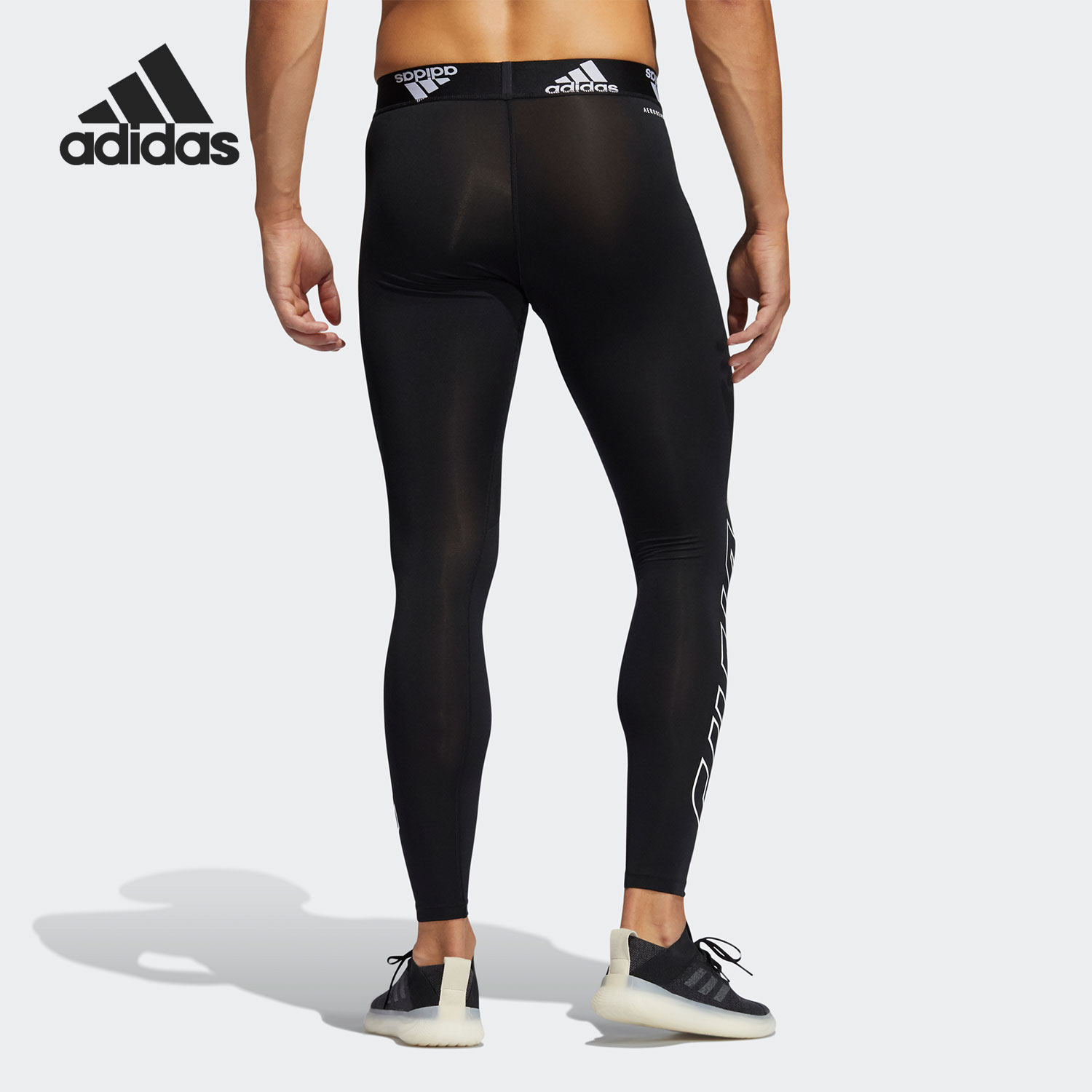 Adidas/阿迪达斯正品新款FB HYPE TIGHT男子训练运动紧身裤GN4647-图0