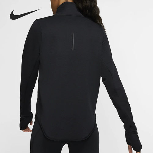 Nike/耐克正品女子跑步立领训练运动时尚透气长袖T恤 BV3013 - 图0