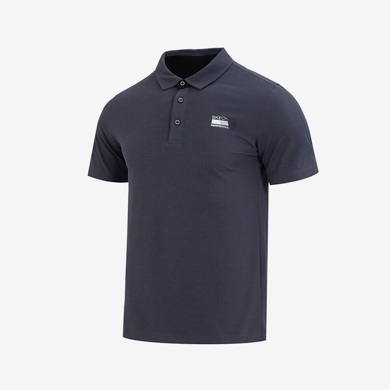 Skechers/斯凯奇正品新款男士凉感透气运动针织短袖POLO衫,淘宝优惠券,粉丝福利购,淘宝优惠卷
