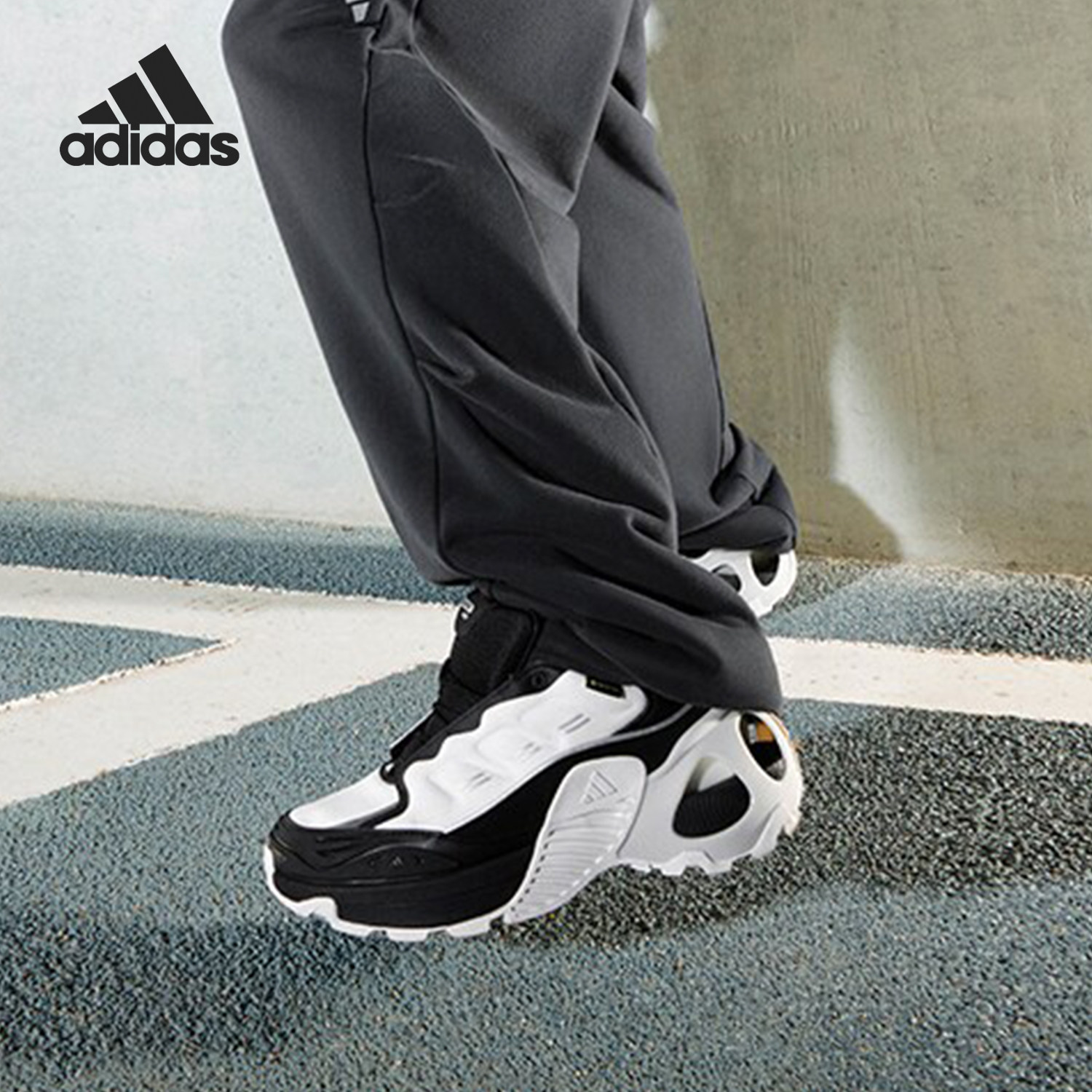 Adidas/阿迪达斯官方正品秋季新款男女拼接厚底运动跑步鞋IH0492,淘宝优惠券,粉丝福利购,淘宝优惠卷