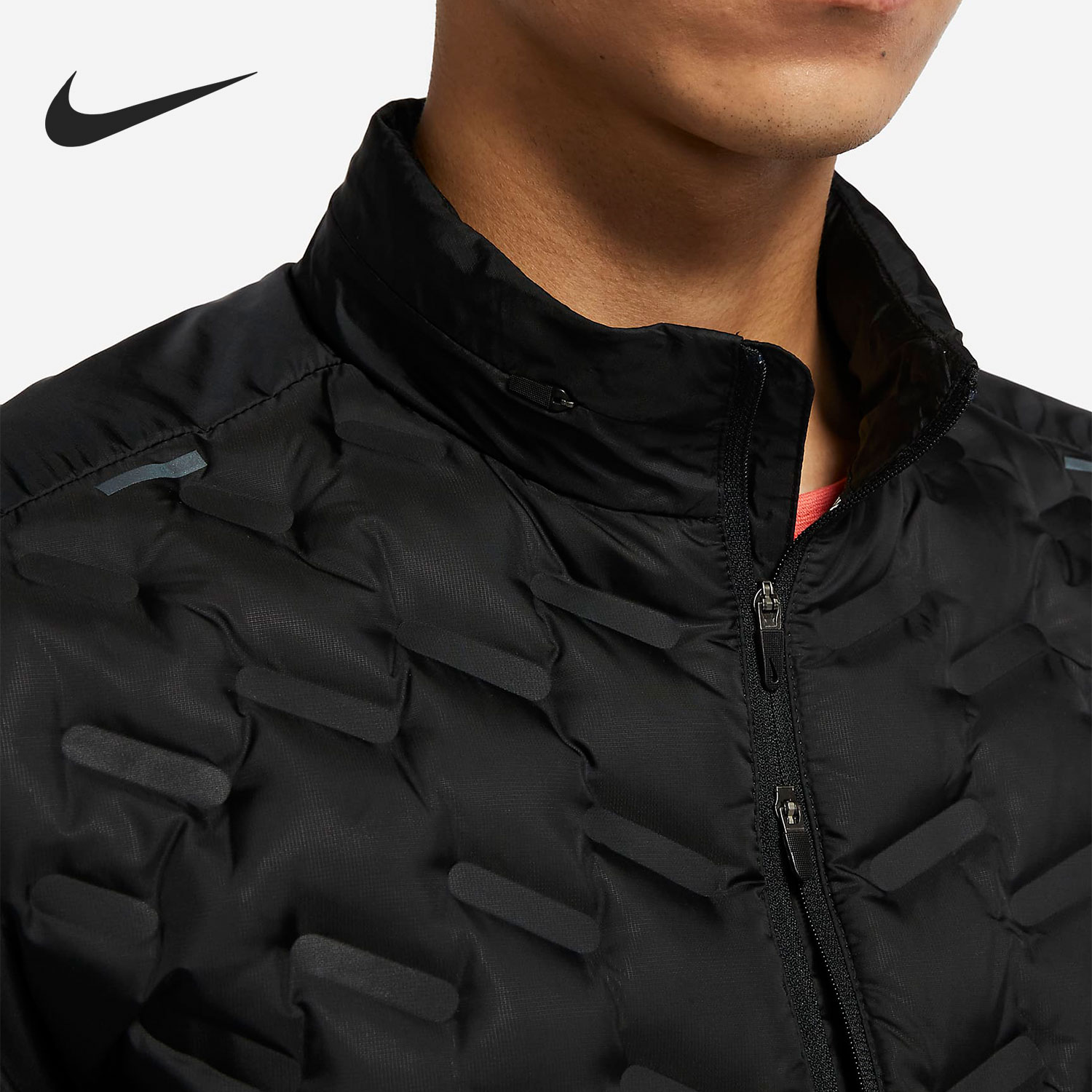 Nike/耐克官方正品男子鹅绒立领拒水运动轻薄羽绒服 DD5668-010-图2