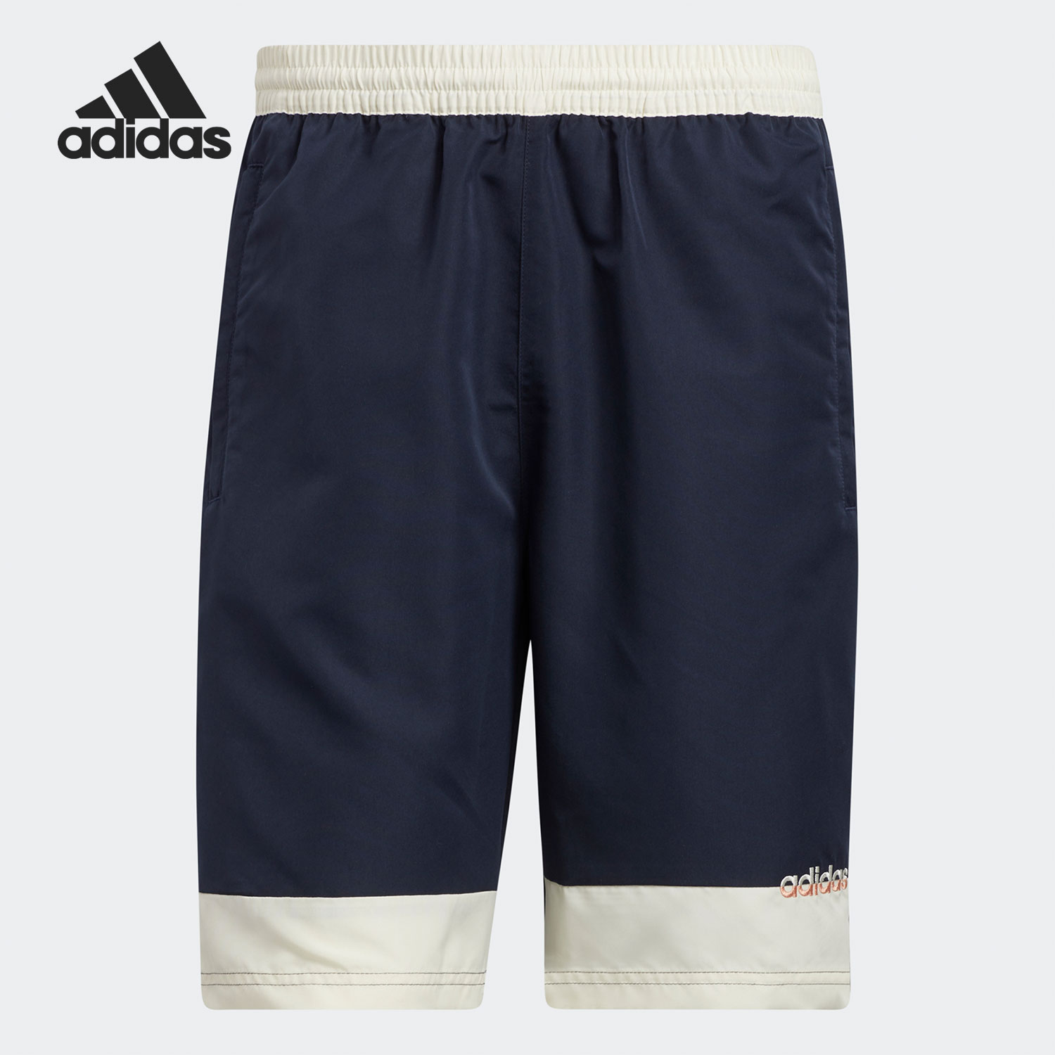 Adidas/阿迪达斯正品 三叶草 WOVEN SHORT男子休闲运动短裤H31264 - 图2