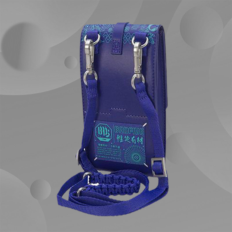 Li Ning BADFIVE Weichu material color matching casual sports men's and women's small crossbody bag ABDR502