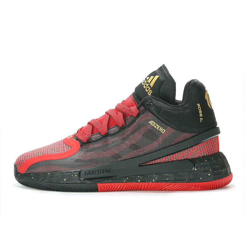 adidas /阿迪达斯d缓震运动篮球鞋 麦巨鞋类篮球鞋
