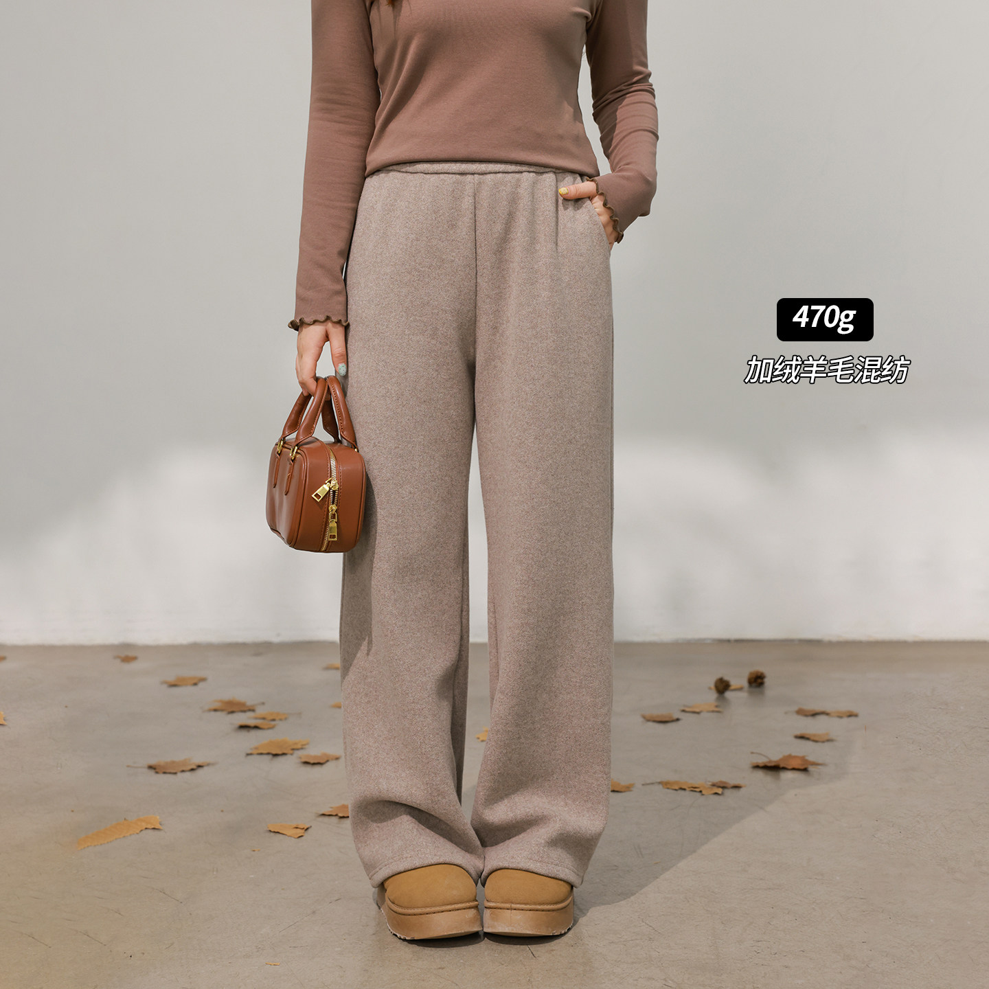 DM100大码百分百女装微胖mm冬季简约休闲修身打底T恤加绒裤子套装,淘宝优惠券,粉丝福利购,淘宝优惠卷