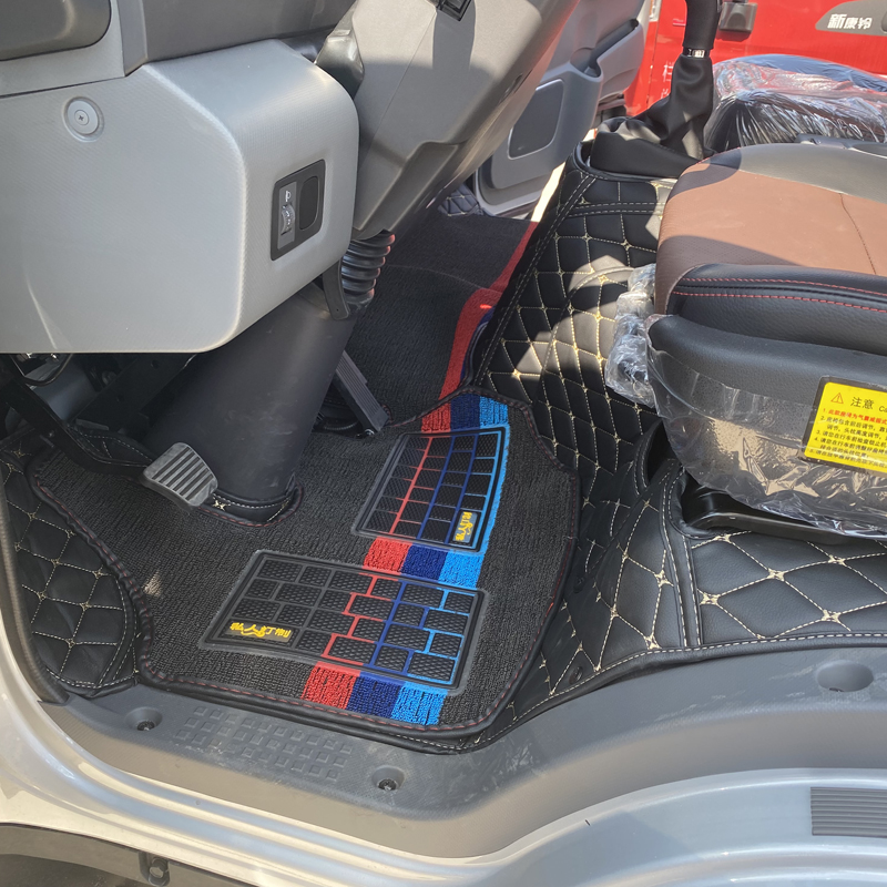 江淮骏铃A6 A3 A7 A8 A9T7S3S6S9V3V5V6V7E3E5轻卡货车全包围脚垫 - 图1