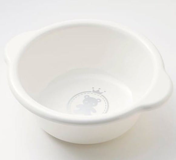 日本制进口Familiar宝宝婴儿小号洗脸盆洗屁屁盆新生儿树脂白色,淘宝优惠券,粉丝福利购,淘宝优惠卷