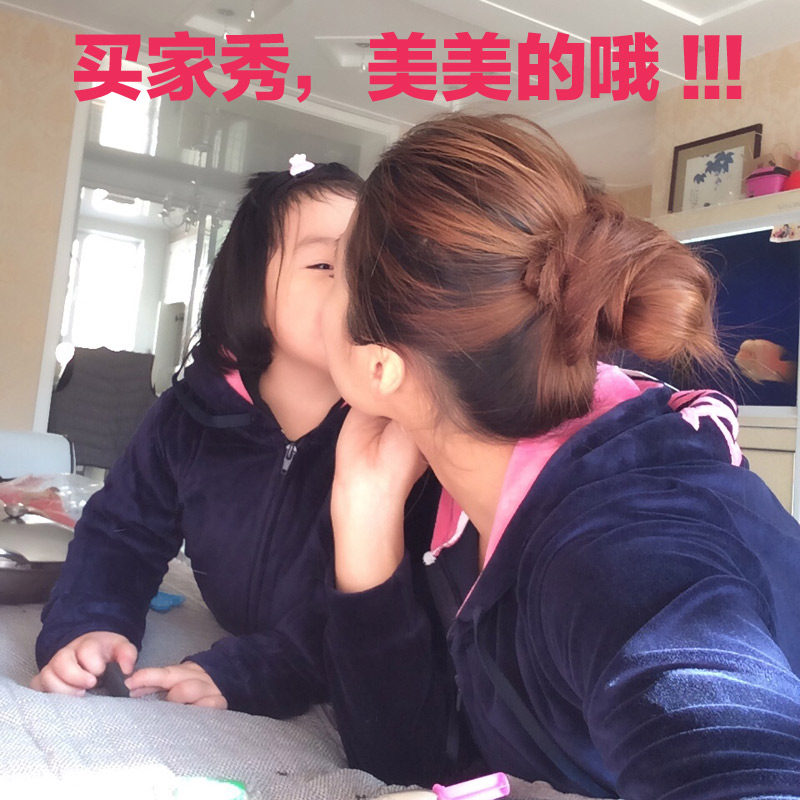 亲子装秋装2020新款潮三口天鹅绒 迈哈尼亲子装/亲子时装