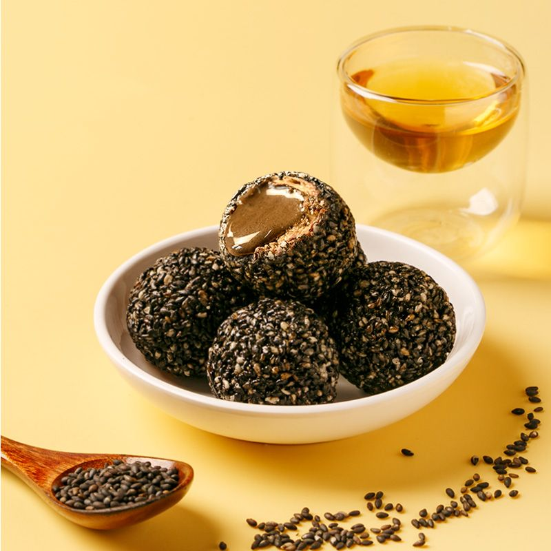 乐奈爆浆黑芝麻丸休闲零食解馋抗饿儿童孕妇小吃坚果营养早餐,淘宝优惠券,粉丝福利购,淘宝优惠卷