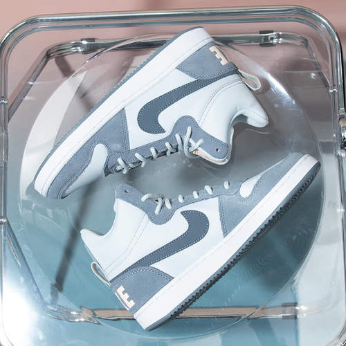 Nike/耐克秋季新款高帮板鞋女鞋简版AJ休闲鞋复古篮球鞋运动鞋潮 - 图3