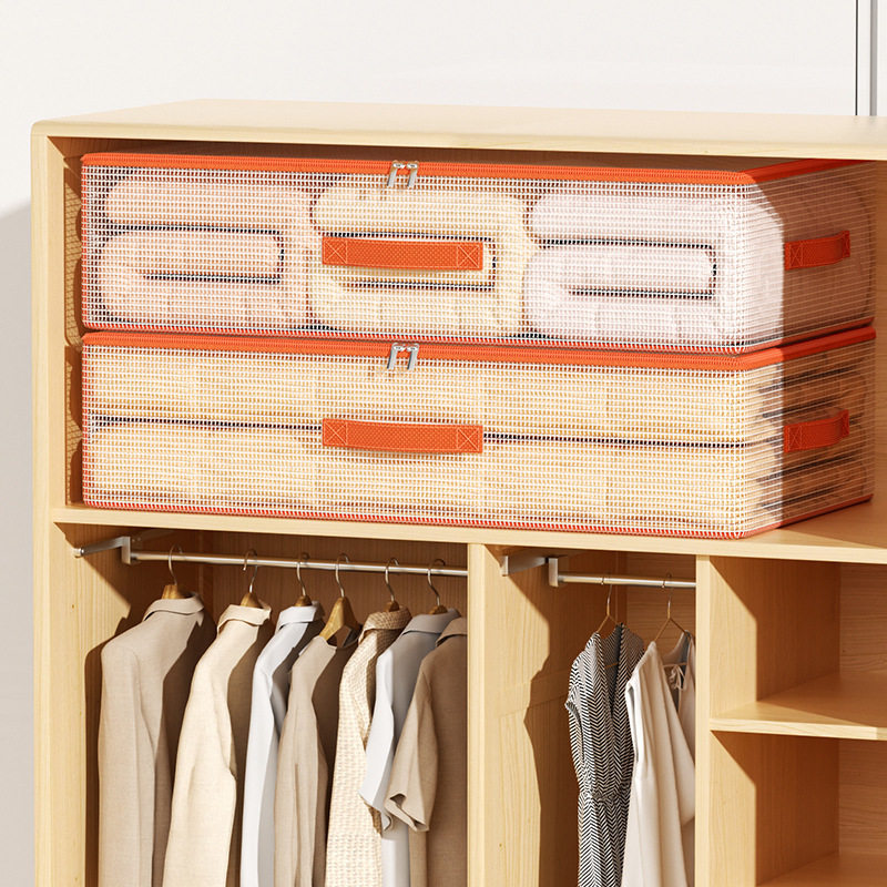 床底收纳袋衣物被子床下收纳箱家用衣服棉被防尘玩具透明收纳袋,淘宝优惠券,粉丝福利购,淘宝优惠卷