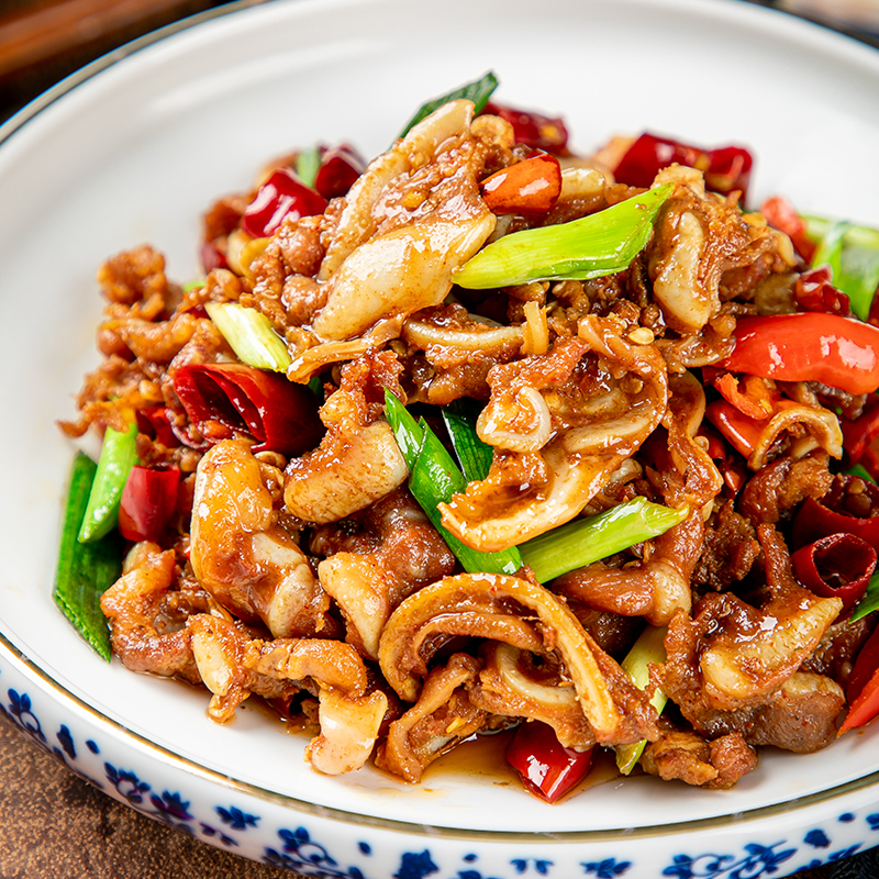 孜然脆骨李家厨猪脆骨酒店餐饮半成品预制菜湘菜方便菜冷冻食材 - 图2