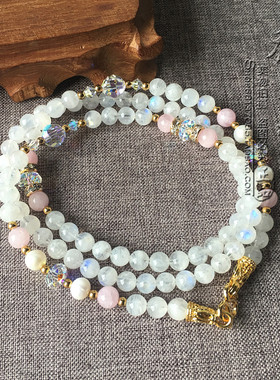 月光石泰国佛牌其他款式毛衣项链