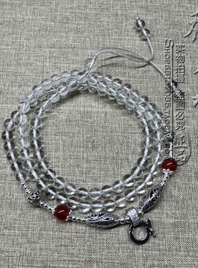 天然白水晶泰国佛牌其他款式挂链