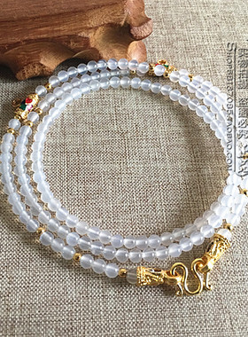 毫米银色泰国佛牌其他款式白玛瑙