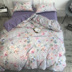 Phong cách Bắc Âu đen trắng phác thảo cotton bốn mảnh đặt văn học nhẹ bông sang trọng 60 Bộ đồ giường cotton Ai Cập ngủ trần - Bộ đồ giường bốn mảnh chăn gối Bộ đồ giường bốn mảnh