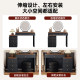 2025 new small apartment solid wood dressing table bedroom modern simple cream style master bedroom dressing table and cabinet integrated