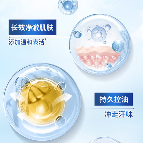威露士沐浴露清洁沐浴乳持久留香快冲洗不假滑男女官方正品 - 图1