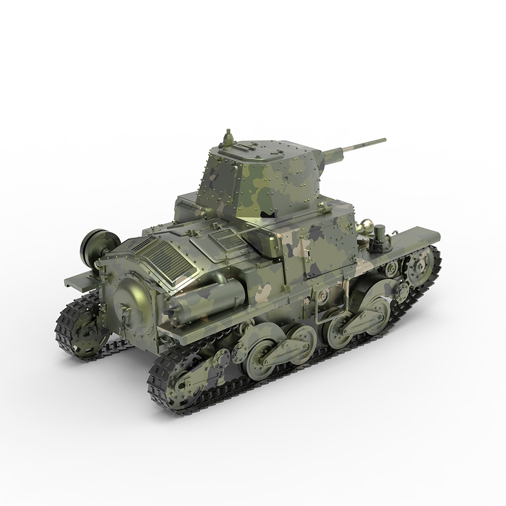 SSMOEDL 72680 V1.7 1/72 3D打印意大利 L6/40轻型坦克-图1