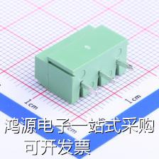 WJ126V-5.0-3P 螺钉式接线端子 5mm 排数:1 每排P数:3 直针 可拼