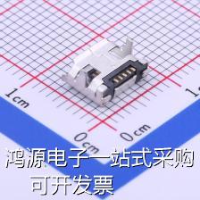 920-A52A2021S10104 USB连接器 Micro-B 母座 现货 - 图0