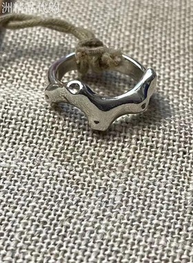 国现特价 西班牙小众潮牌UNOde50枝桠小戒指尾戒关节戒个性欧美