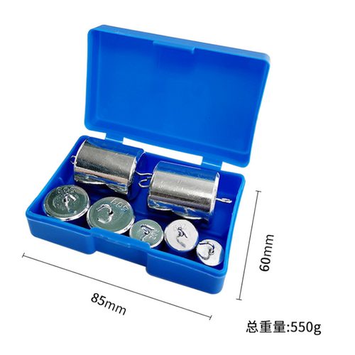 金属钩码10g20g50g200g组合钩码初中物理实验力学教学仪器 包邮 - 图3