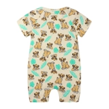 Детское хлопковое летнее тонкое боди, детская летняя одежда, пижама подходит для мужчин и женщин, короткий рукав