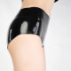 QrinK ຢາງທຳມະຊາດ ຫຍໍ້ມາຈາກ unisex high waist tight one-piece Latex