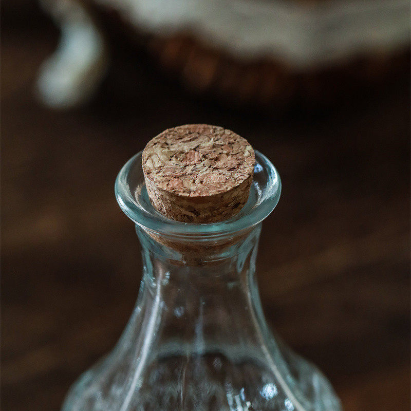 北欧复古浮雕木塞小酒瓶自酿甜酒女士红酒分装玻璃瓶奶茶饮品瓶,淘宝优惠券,粉丝福利购,淘宝优惠卷