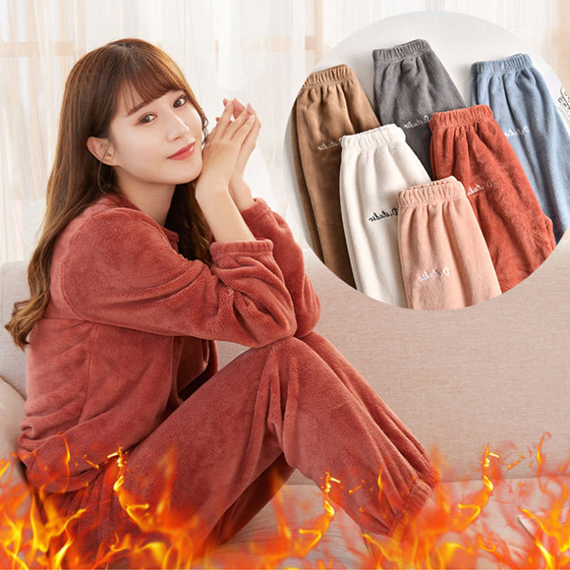 冬季儿童珊瑚绒睡衣中大童法兰绒暖暖裤亲子套装男女孩保暖家居服,淘宝优惠券,粉丝福利购,淘宝优惠卷