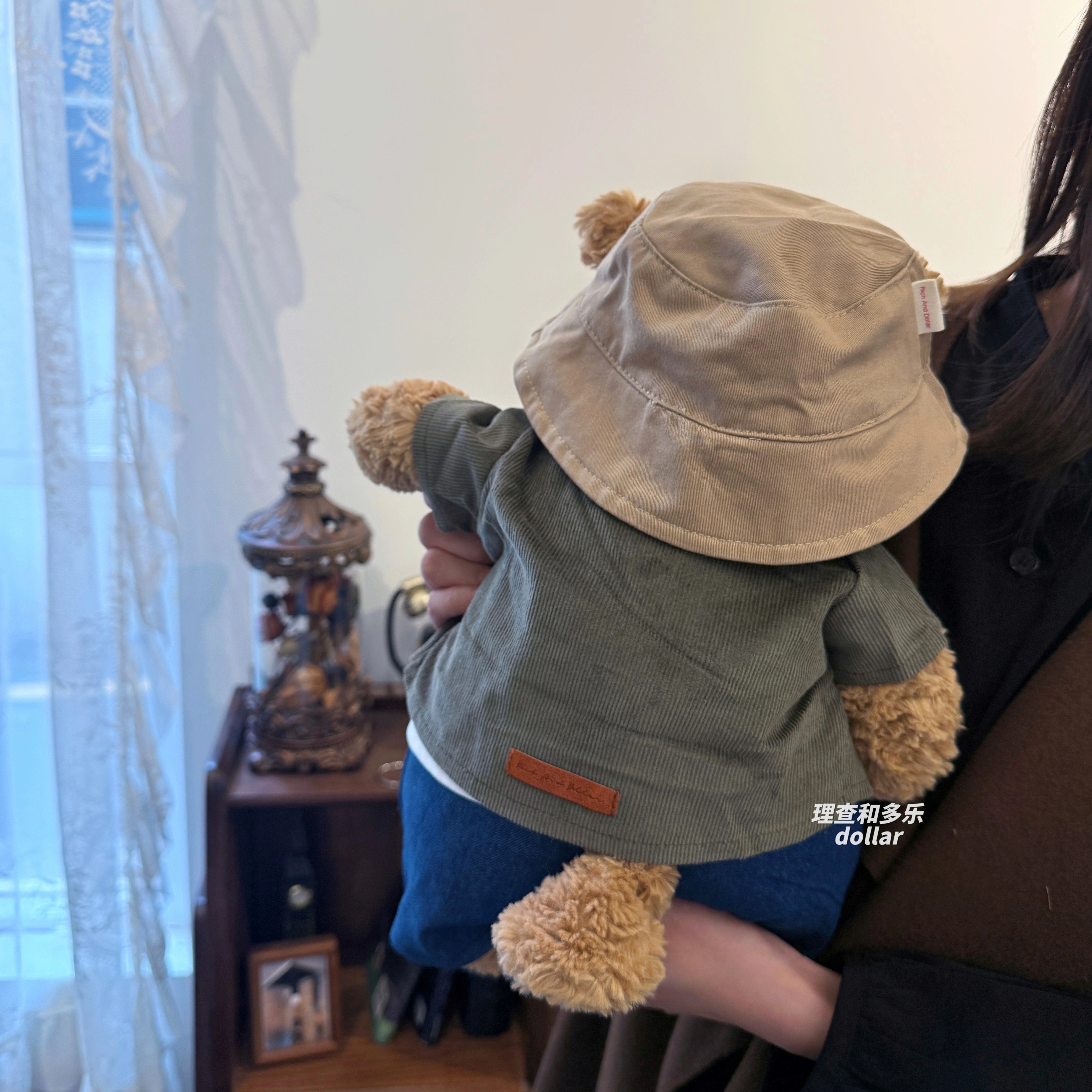 巴塞罗熊衣服jellycat娃衣nici玩偶衣服长野工装夹克日系秋冬外套 - 图2