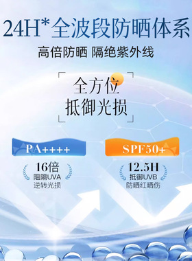 美白防晒喷雾SPF50+++高倍防清爽