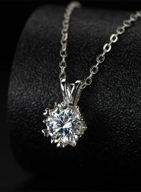 全新S925银饰D色轻奢十字链ins风