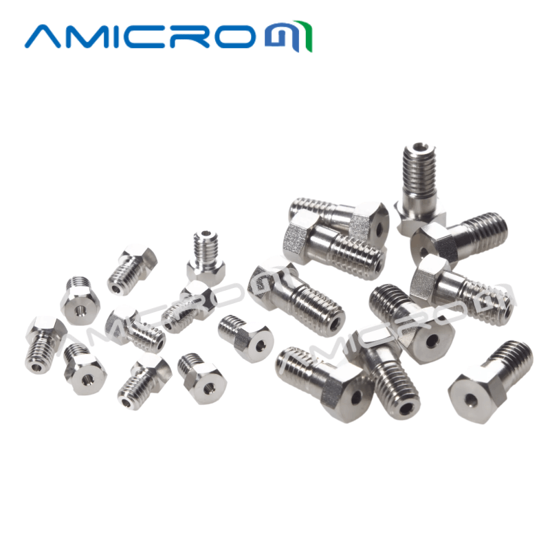 液相色谱不锈钢接头 1/16" 1/8英寸密封外螺纹螺钉 螺母压环压帽,淘宝优惠券,粉丝福利购,淘宝优惠卷