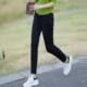 ກາງເກງແມ່ຍິງ 2026 Summer New Elastic Elastic Waist Thin Small Foot Pants Eight-Point Sports Nine-Point Casual Pants