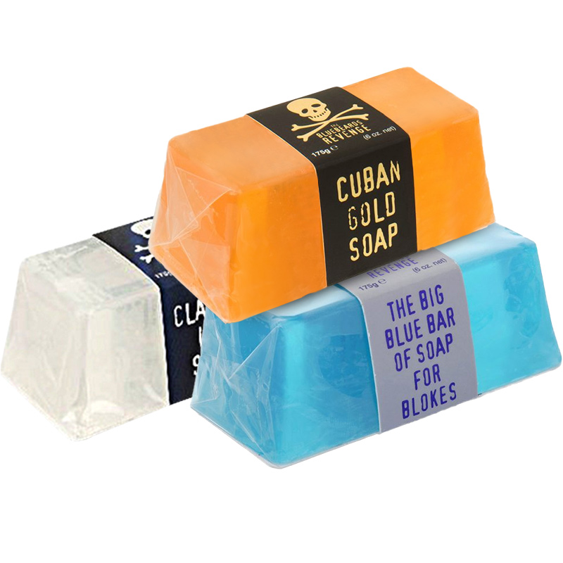 张袁记英国Bluebeards Revenge蓝胡子香皂古龙皂洗脸沐浴男士肥皂 - 图3