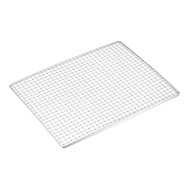BBQ mesh 304 stainless steel rectangular barbecue mesh