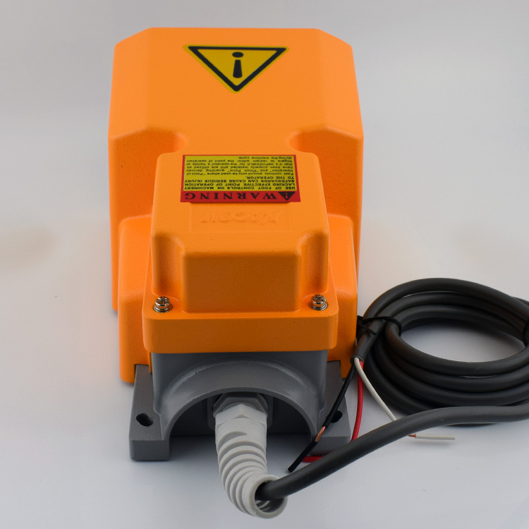 包邮正品 进口脚踏开关KACON 凯昆HRF-HD3NX 脚踏板 铝合金外壳 - 图2