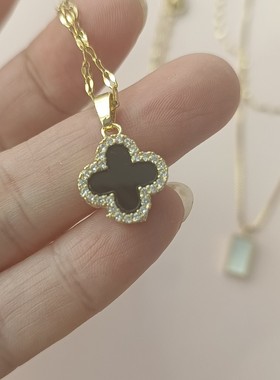 项链花朵OGLoc钛钢福利