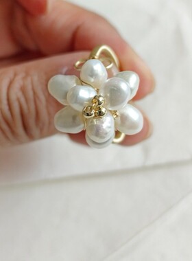 设计师饰品淡水珍珠OGLoc