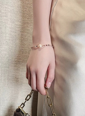 碧玺淡水珍珠手链OGLoc