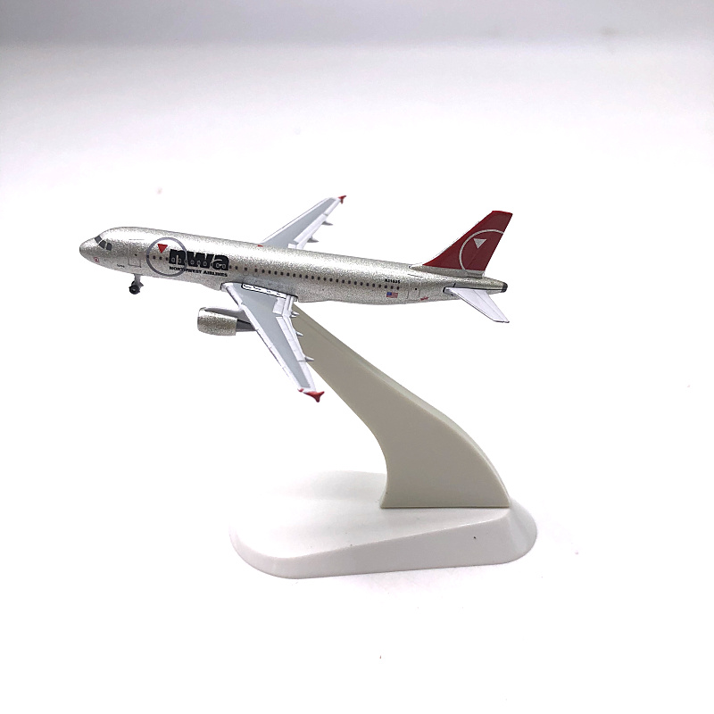 1:500starjets A320美国西北航空客机合金飞机模型收藏摆件-图1