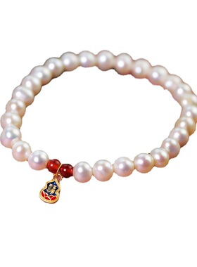 新款直播金风玉露天然珍珠手链沙