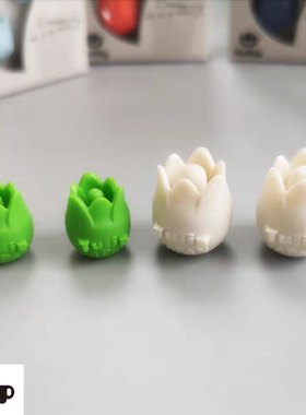 日本进口编织工具广岛郁金香TULIP棒针  帽堵头 直针帽防掉针帽