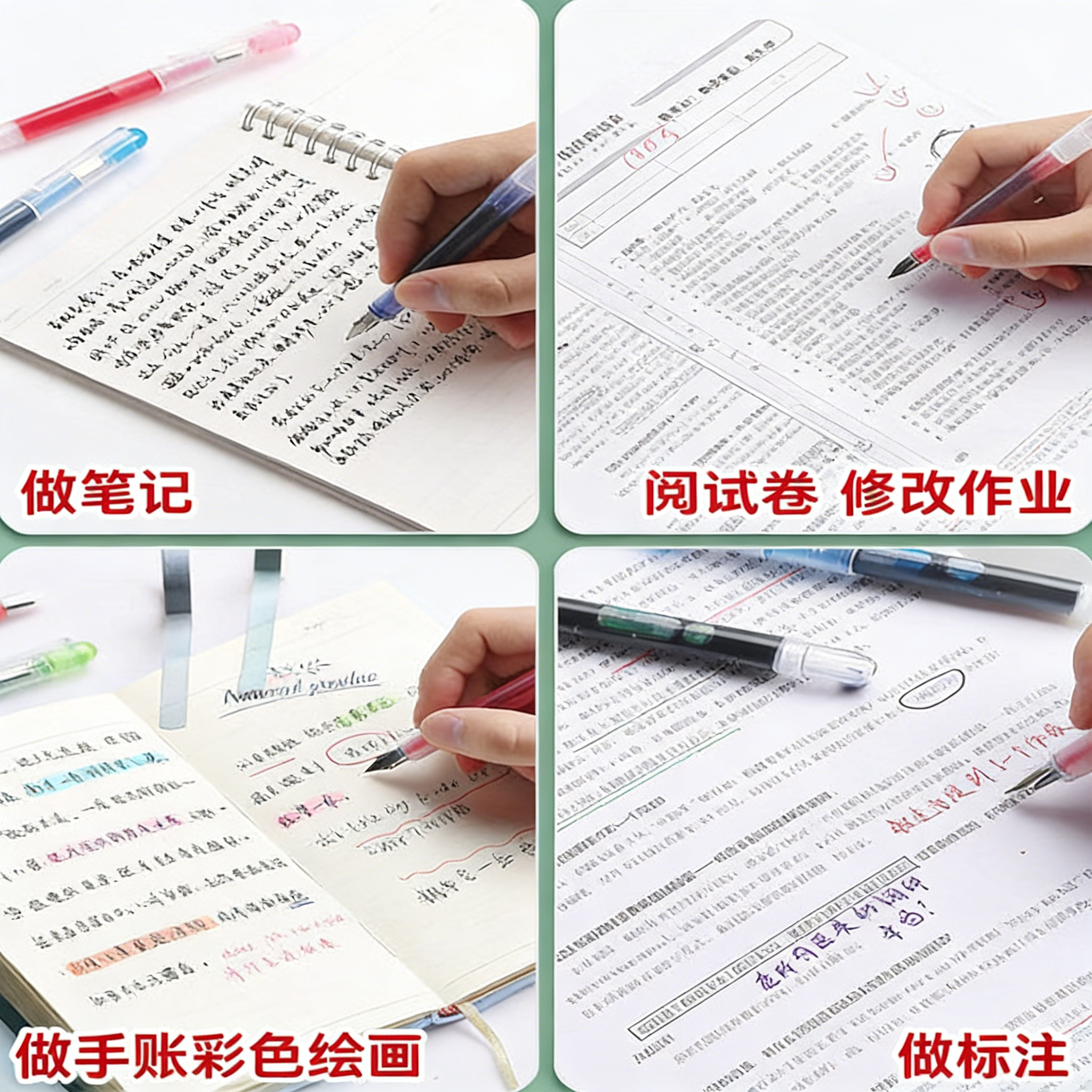 白雪直液式钢笔三年级小学生专用免换墨囊儿童练字EF笔尖美工黑色墨蓝色四年级书写书法初学者考试专用高颜值,淘宝优惠券,粉丝福利购,淘宝优惠卷