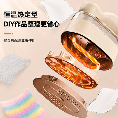 手工专用烫画机大功率diy工具布艺恒温熨烫机卡影压烫3C认证熨斗 - 图0